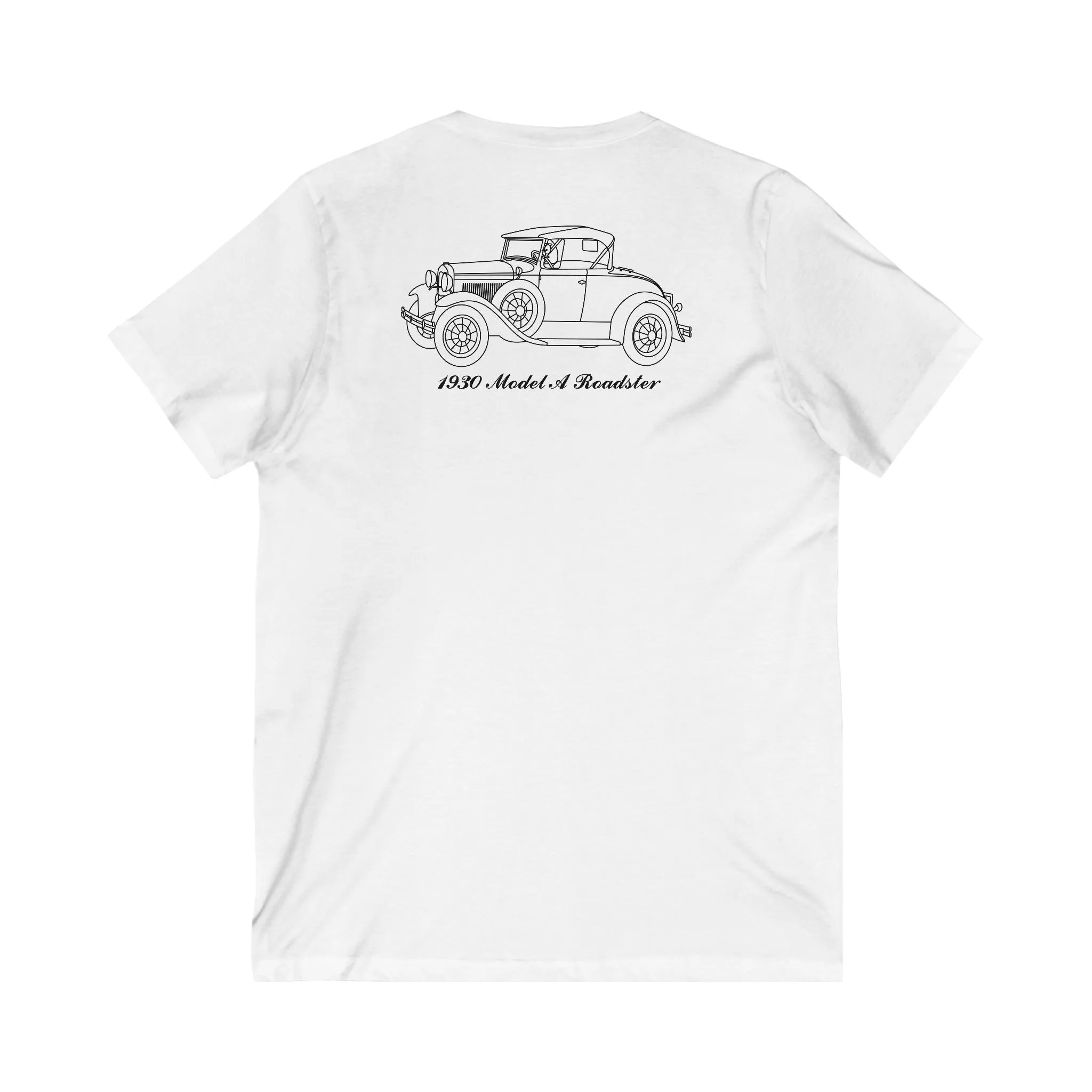 1930 Roadster Women's V-Neck Shirt