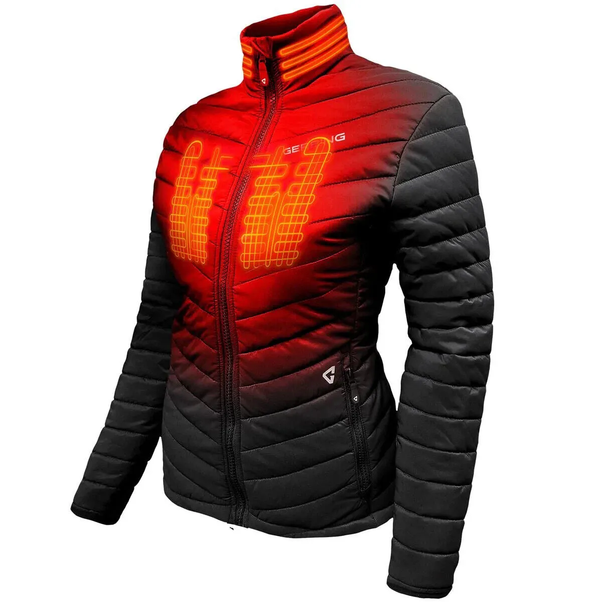 2025 GERBING HEATED CLOTHING WOMEN'S 7K KHIONE INSULATED HEATED PUFFER JACKET
