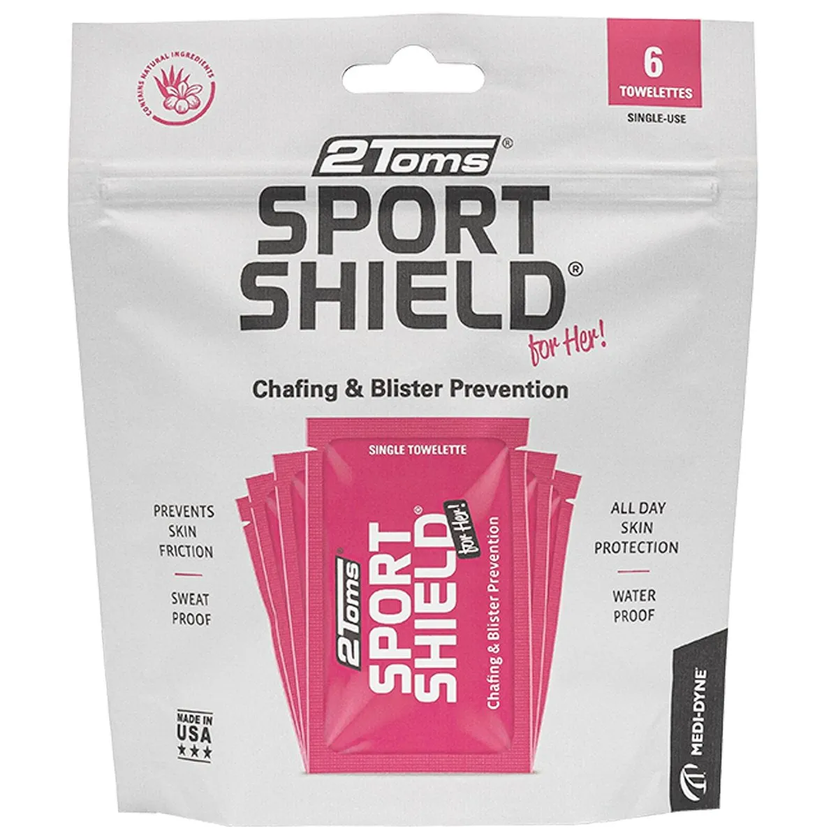 2TOMS SPORTSHIELD FOR HER - 6 PACK
