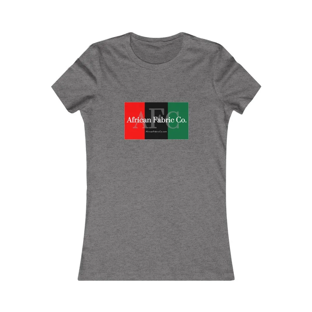 African Fabric Co. Women's Tri-Color Tee