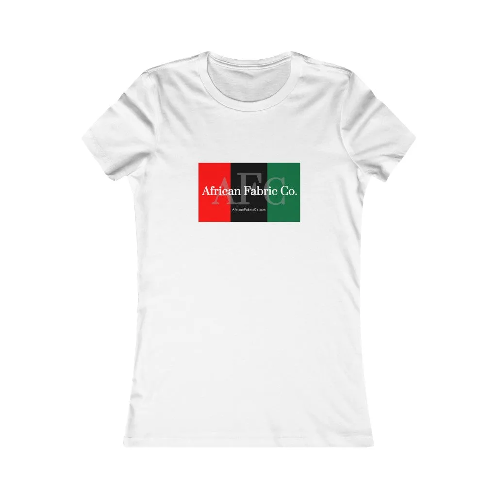 African Fabric Co. Women's Tri-Color Tee