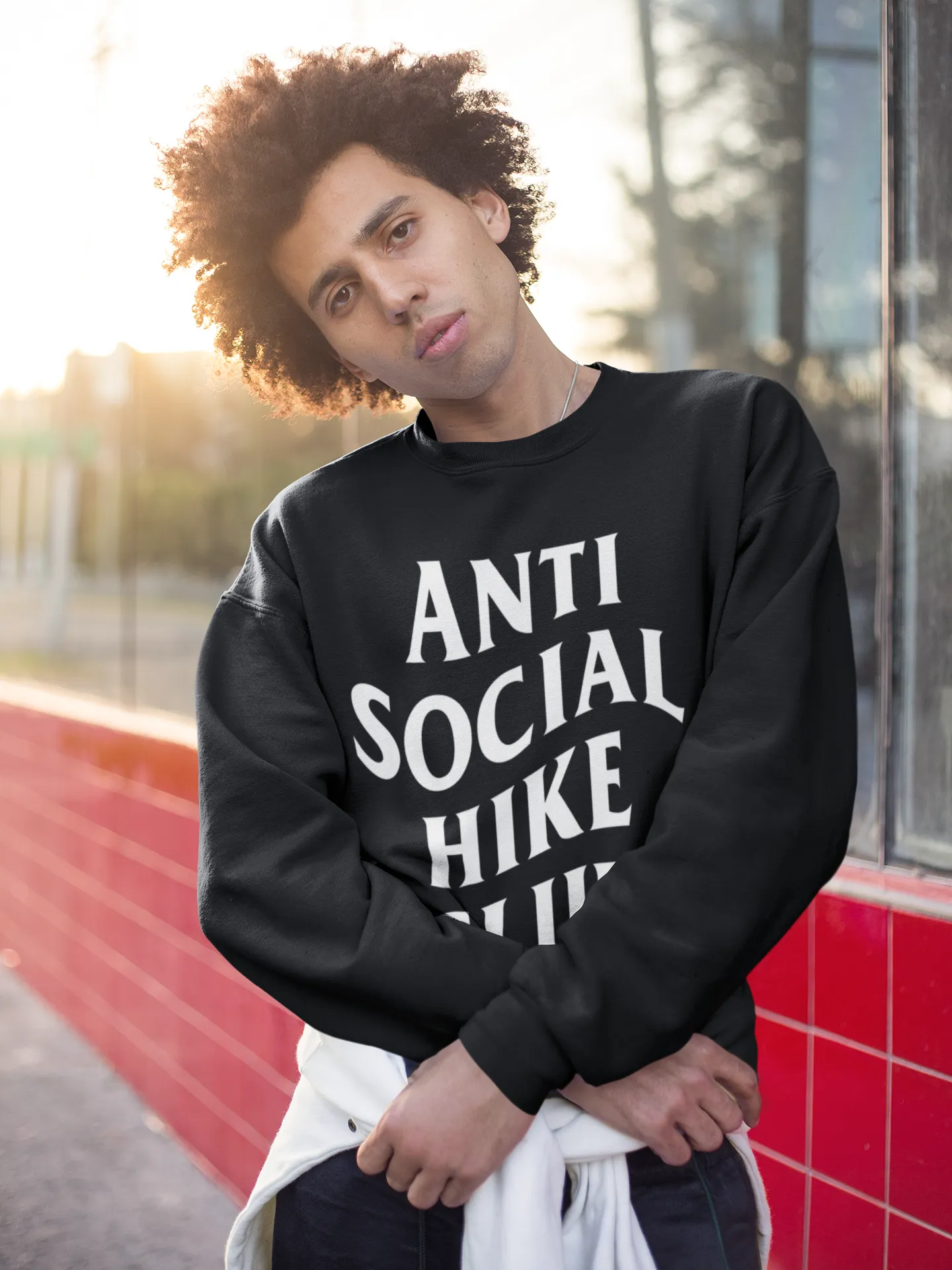 ANTI SOCIAL HIKE CLUB SWEATSHIRT
