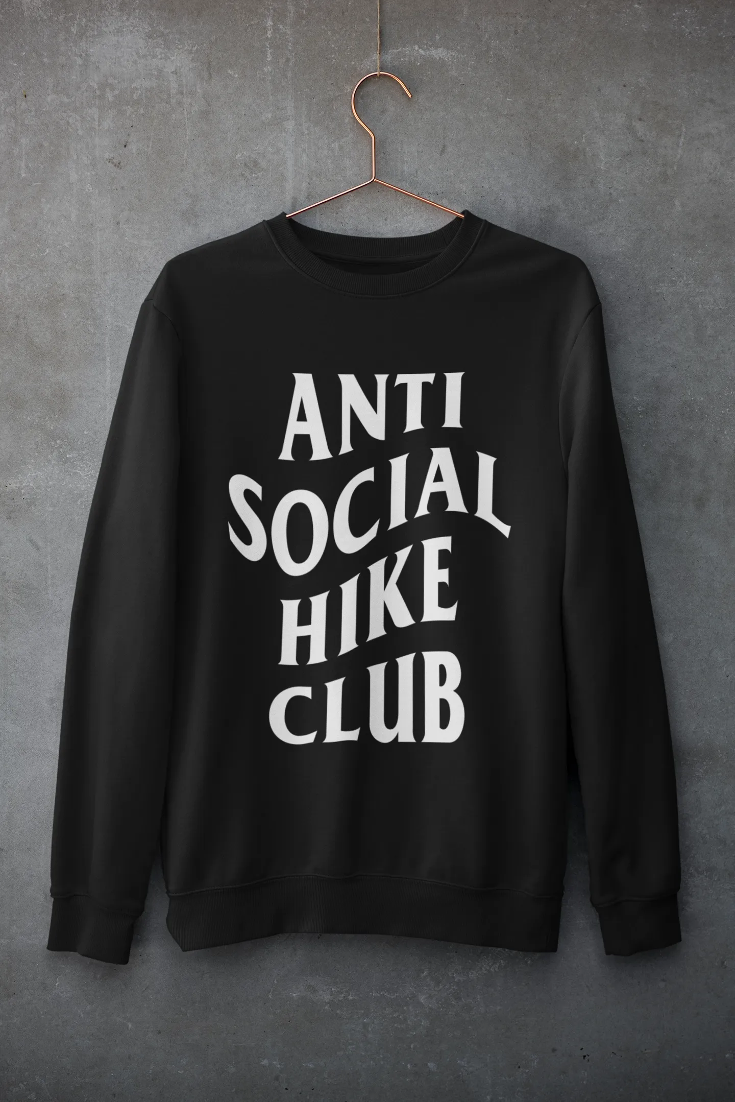 ANTI SOCIAL HIKE CLUB SWEATSHIRT