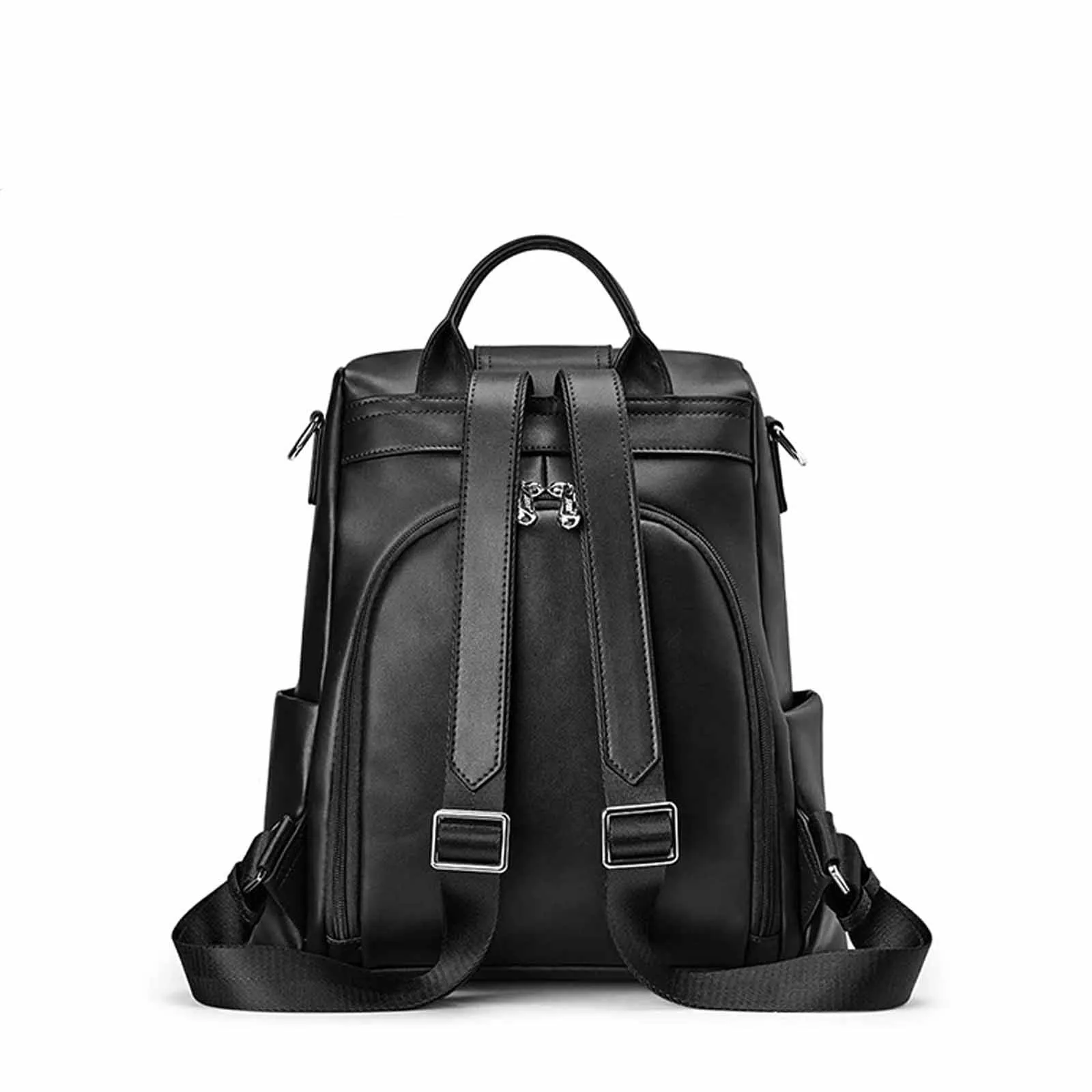Anti-theft Soft Genuine Leather Backpack