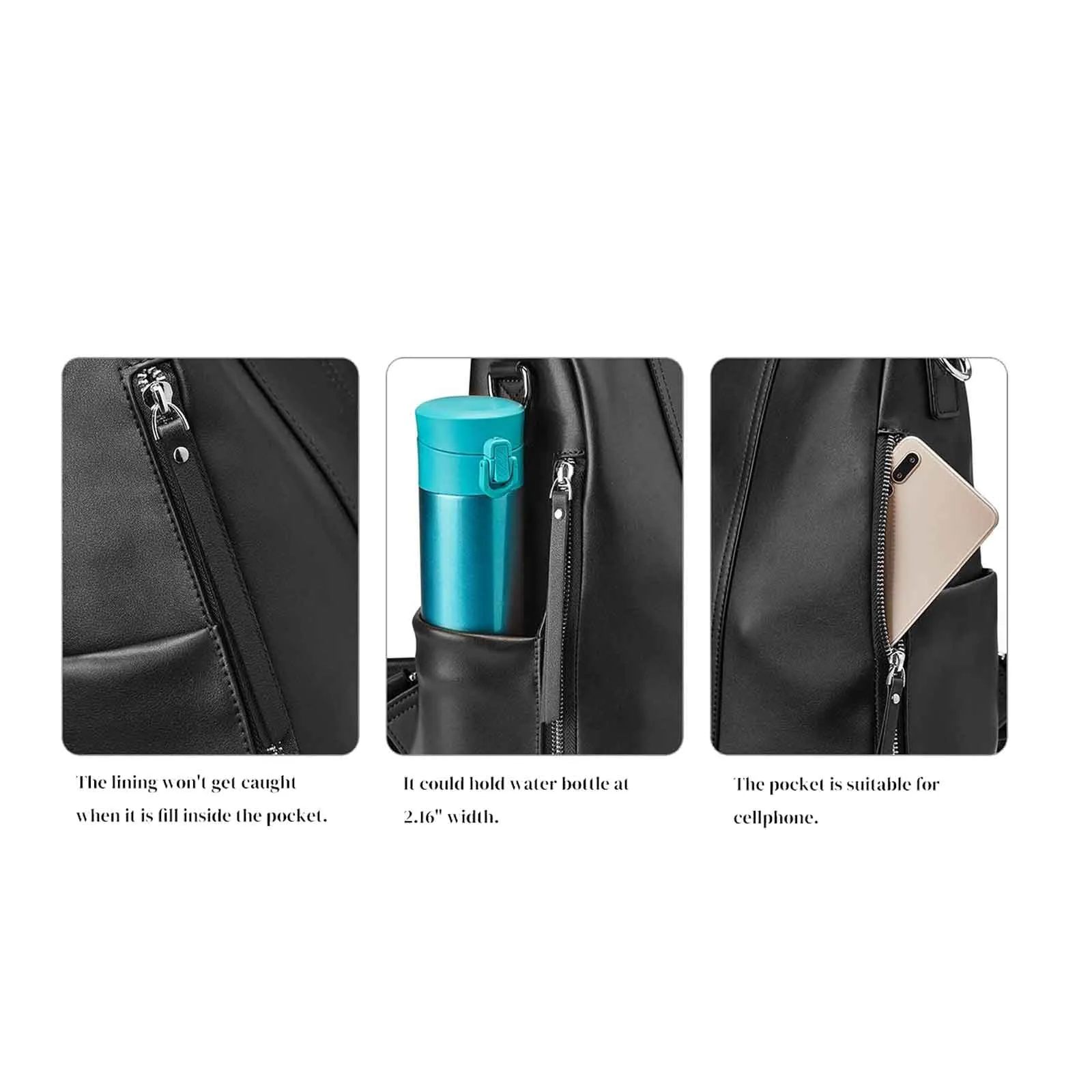 Anti-theft Soft Genuine Leather Backpack