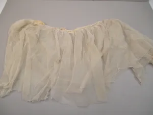 Antique Victorian Triple Tiered net ruffle