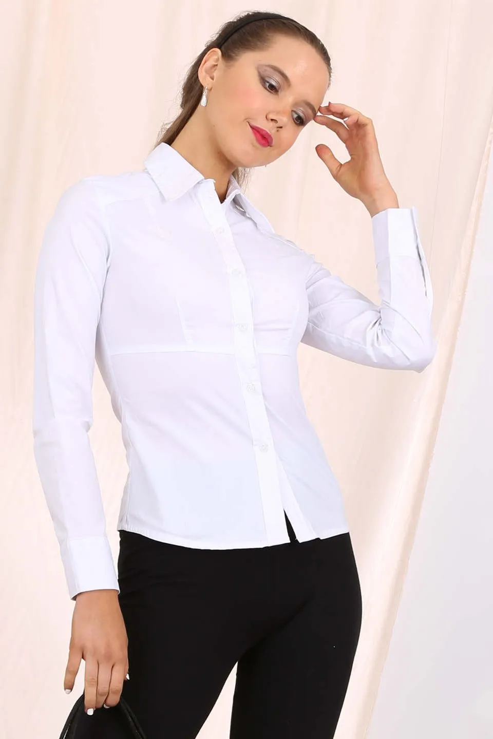 Aspen shirt in white