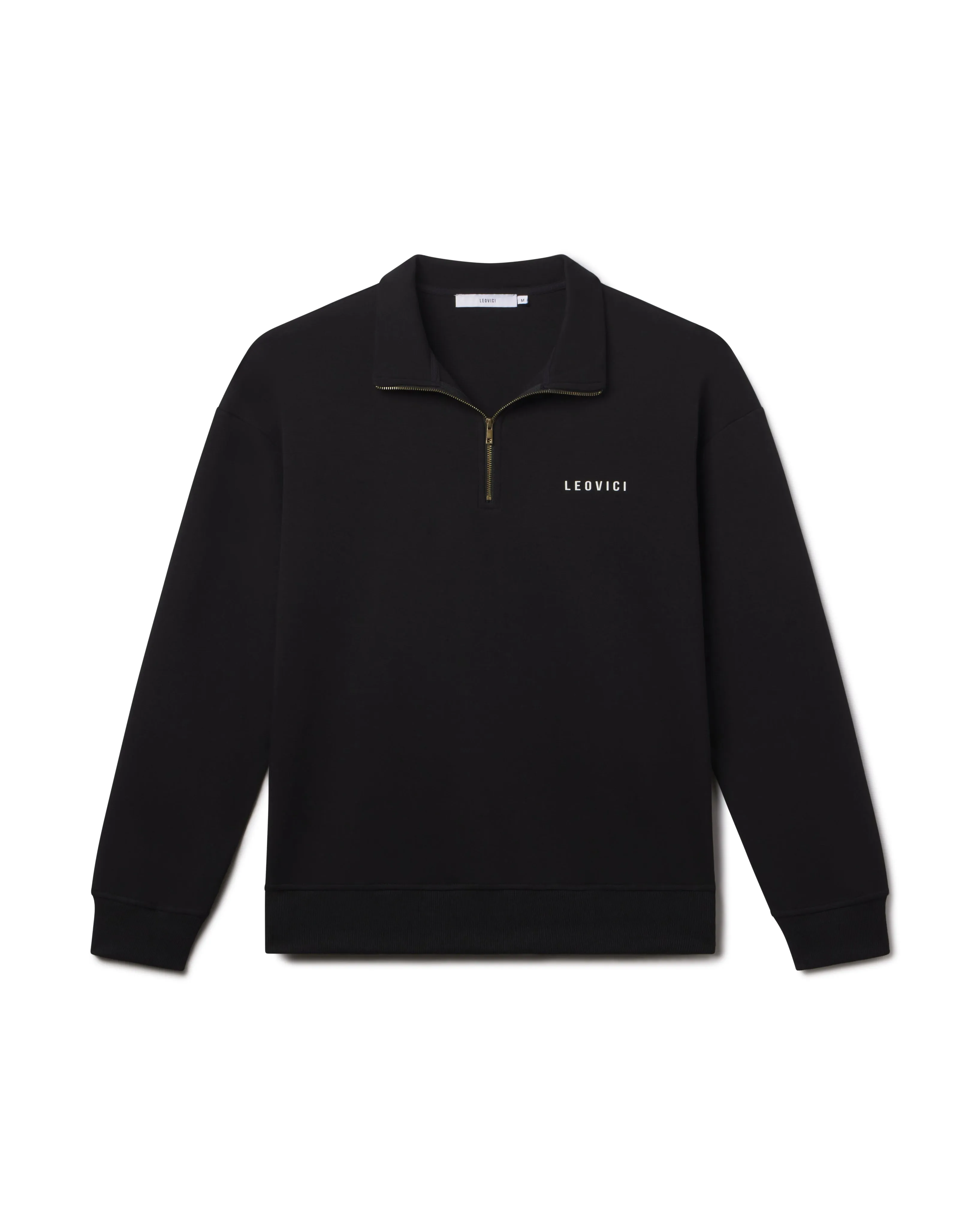 Athluxe 1/4 Zip Sweater - Black