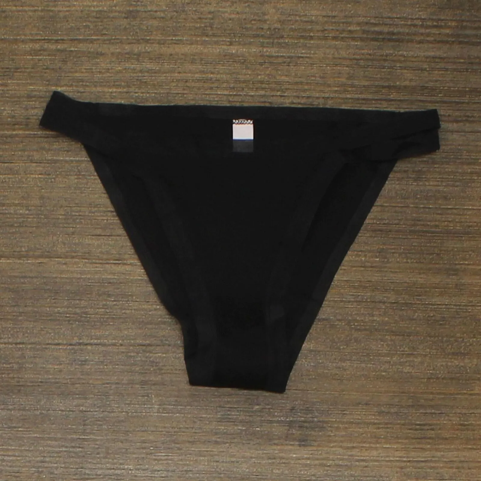 Auden Women's Rib-Knit Cotton Cheeky Underwear 77711393 Black XS