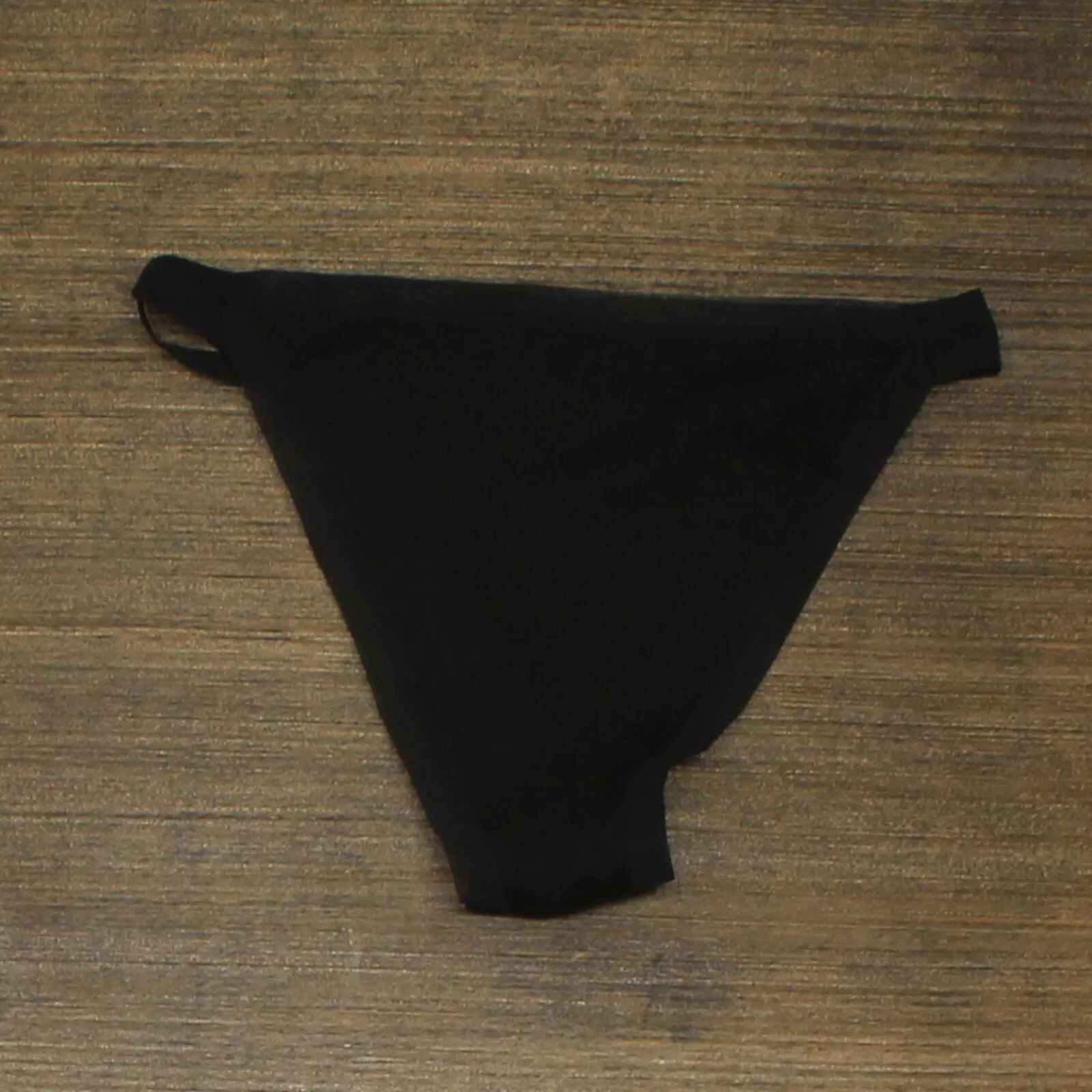 Auden Women's Rib-Knit Cotton Cheeky Underwear 77711393 Black XS