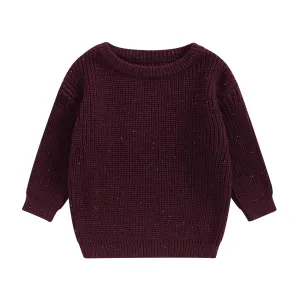 Baby Boys Girls Autumn Winter Knit Tops