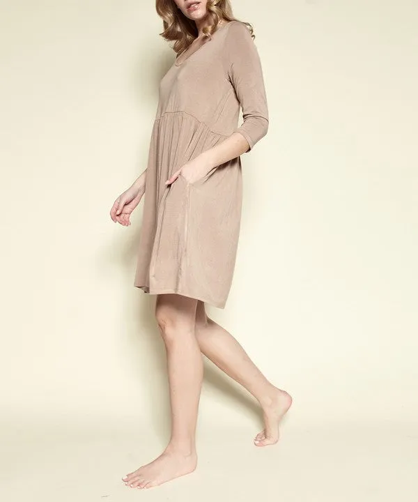 BAMBOO babydoll dress