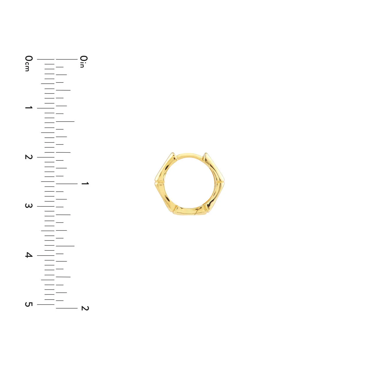 Bamboo Pentagon Hoops