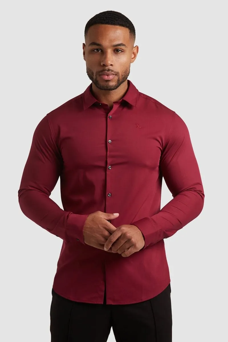 Bamboo Shirt in Claret