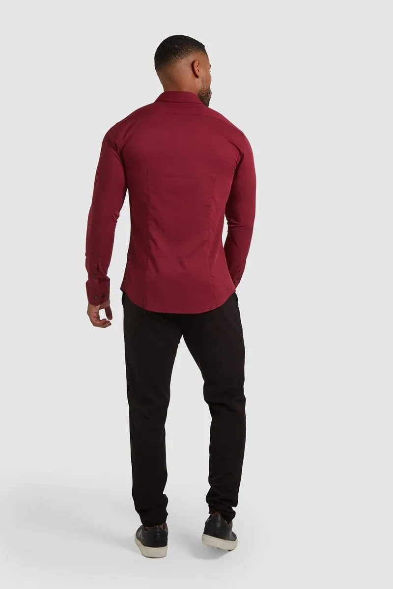 Bamboo Shirt in Claret