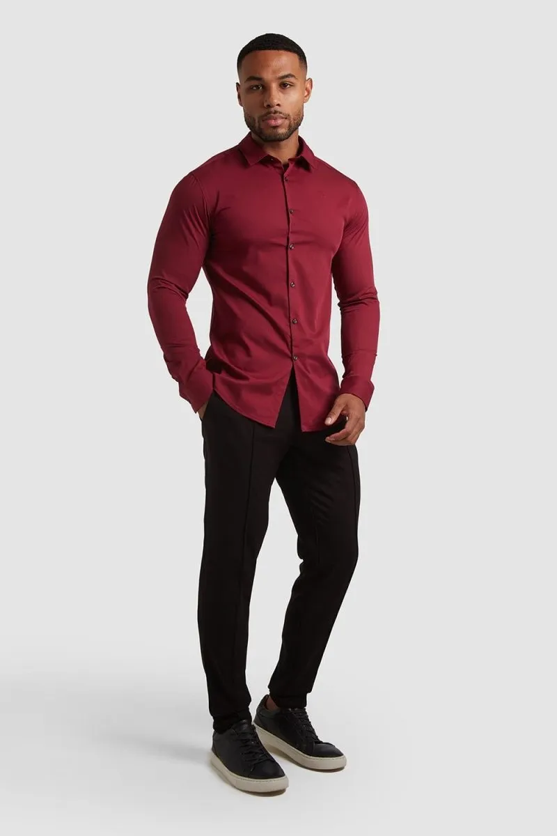 Bamboo Shirt in Claret