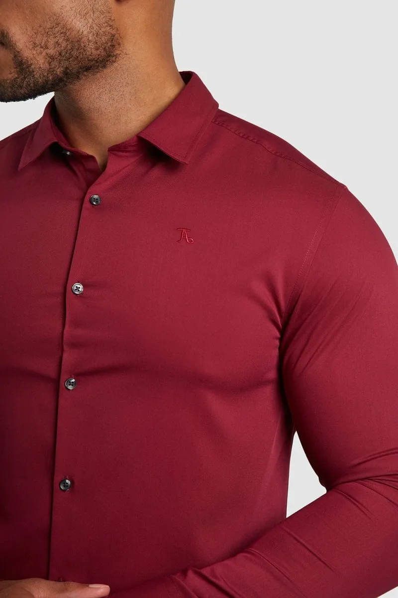 Bamboo Shirt in Claret