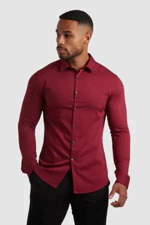 Bamboo Shirt in Claret