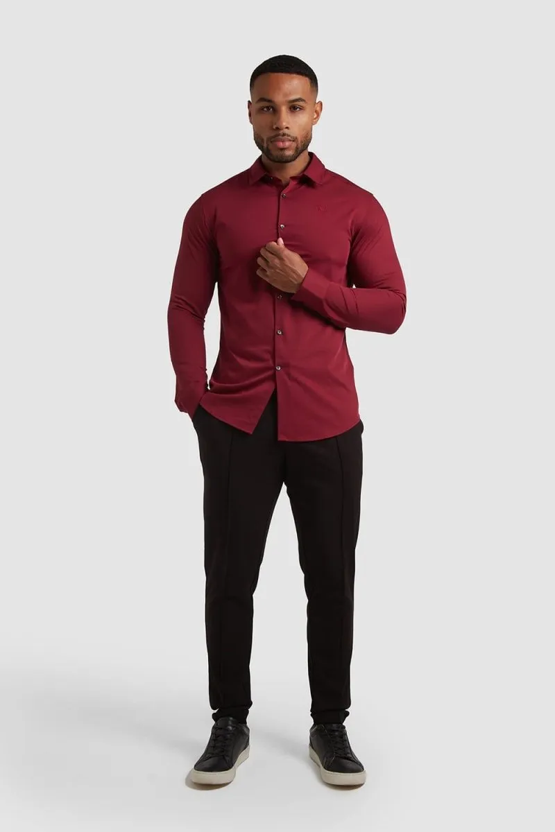 Bamboo Shirt in Claret