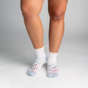 Bamboo Socks | Uptown Quarter Crew | Sandcastle Multi