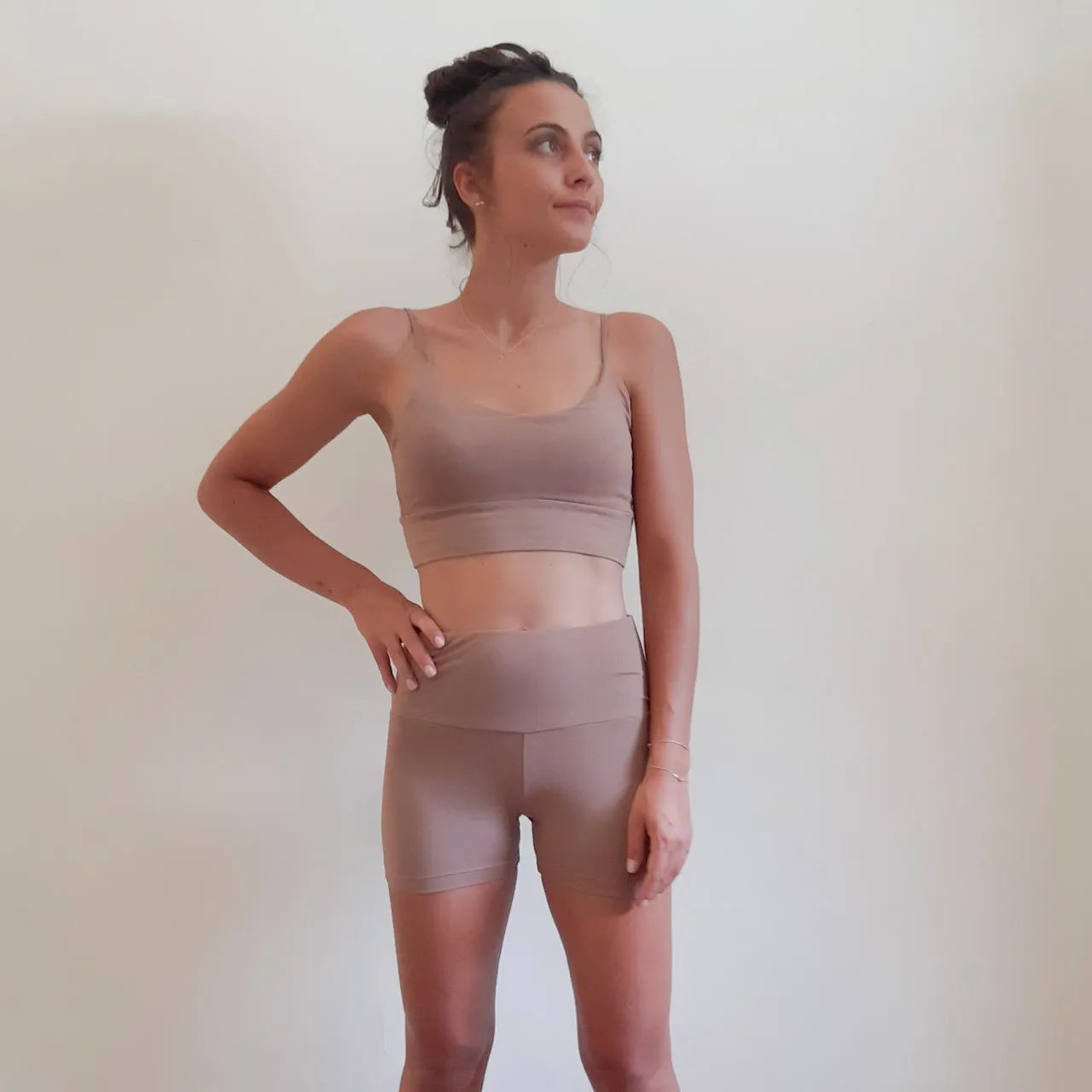 Bamboo Yoga Bra / Brown