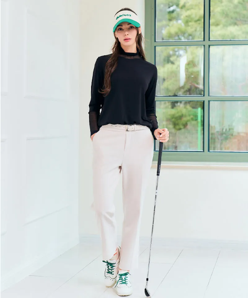 BENECIA 12 Angela Mesh Top - Black
