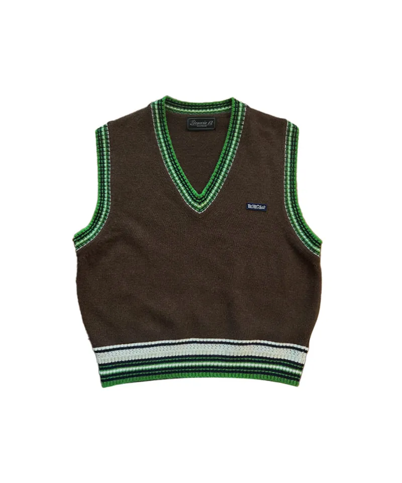 BENECIA 12 Hash Brown Vest - Brown