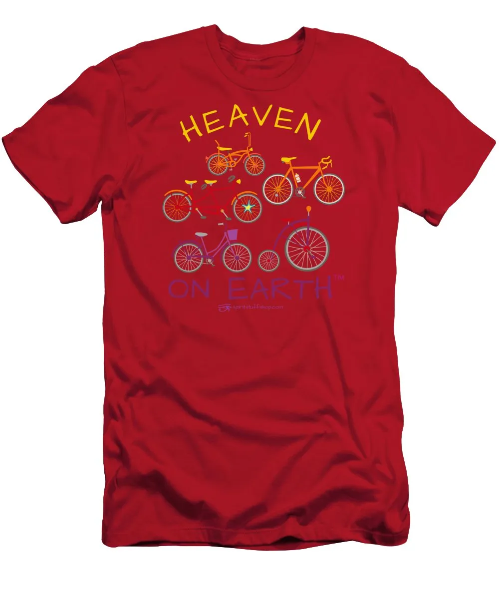 Bicycles Heaven On Earth - T-Shirt
