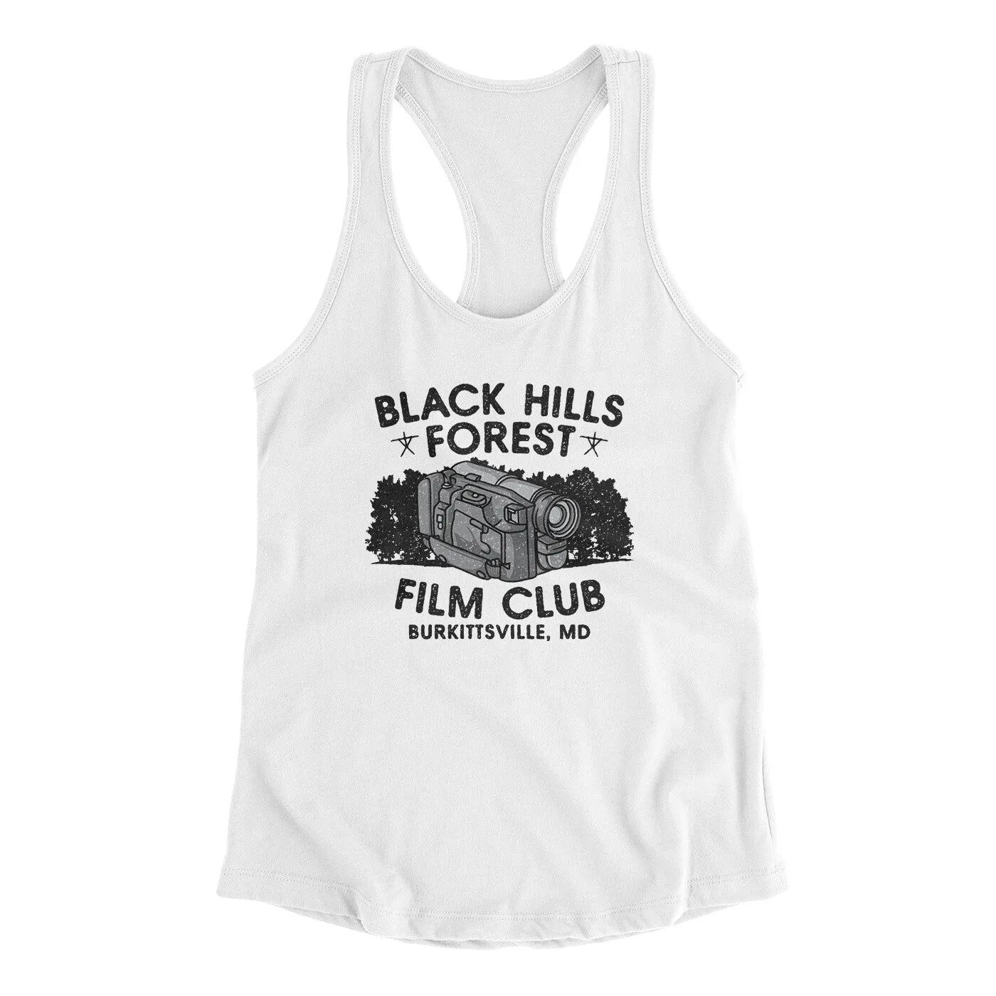 Black Hills Forest Film Club Women's Racerback Tank