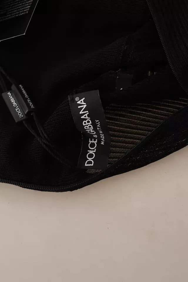Black Turtleneck Form Fitting Pullover Sweater