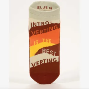 Blue Q - Introverting | Sneaker Socks In 2 Sizes