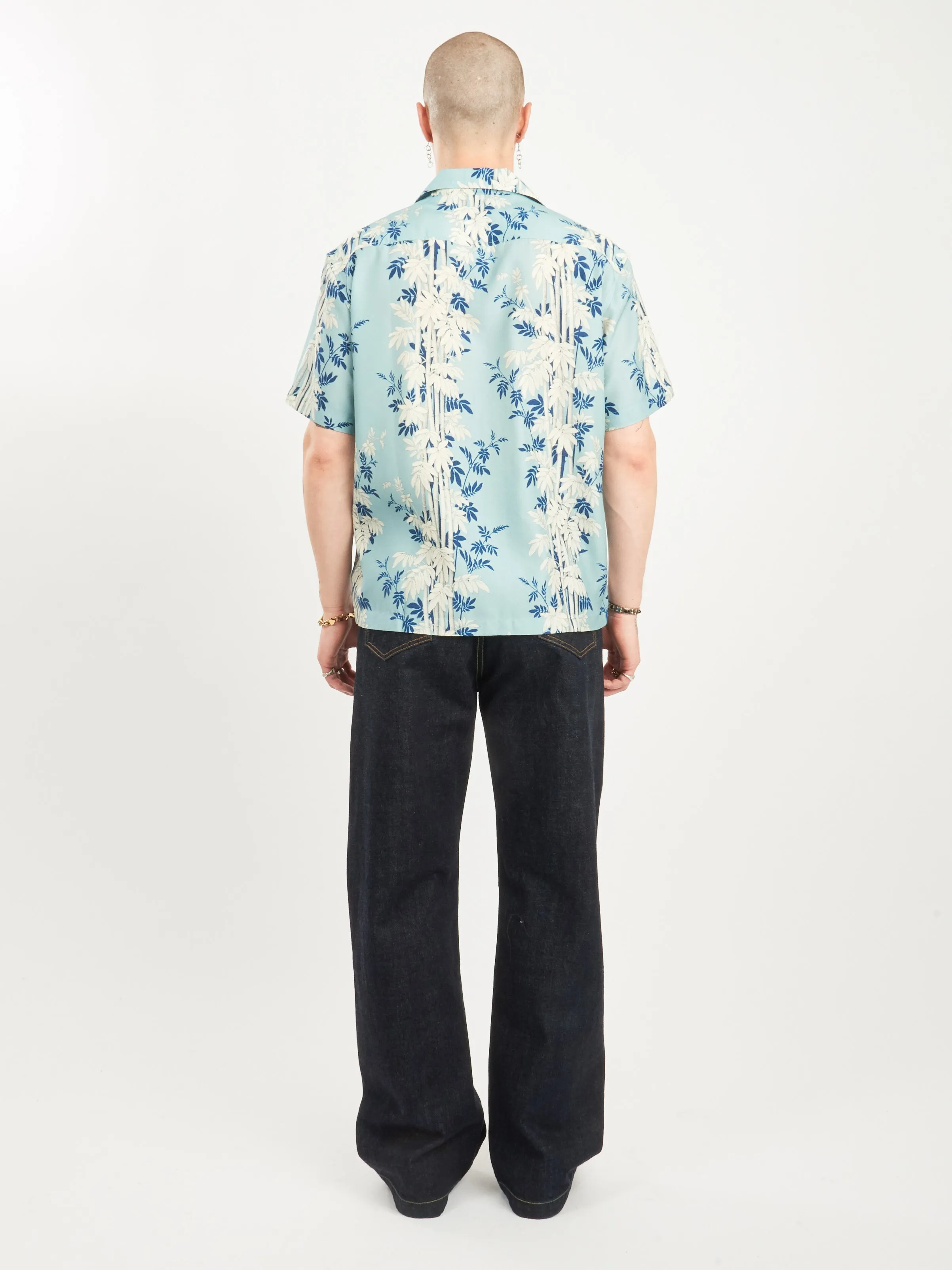 Blue/Multi Bamboo Forest S/S Shirt