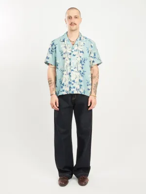 Blue/Multi Bamboo Forest S/S Shirt