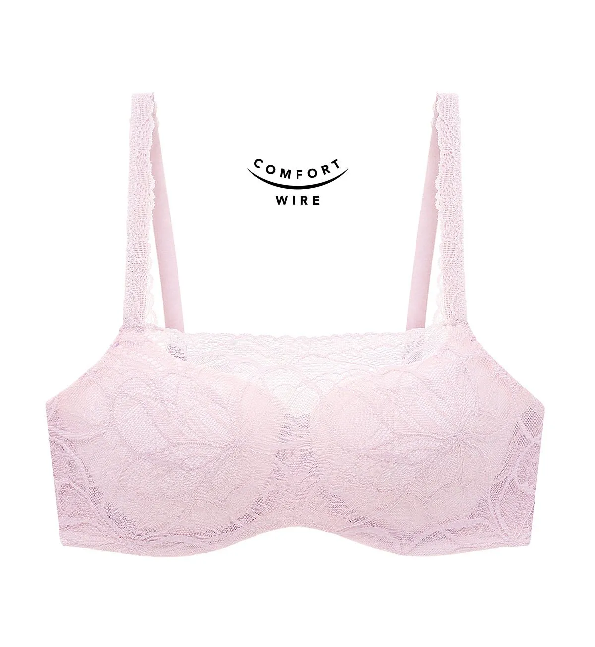Body Make Up Illusion Lace Wired Padded Bra