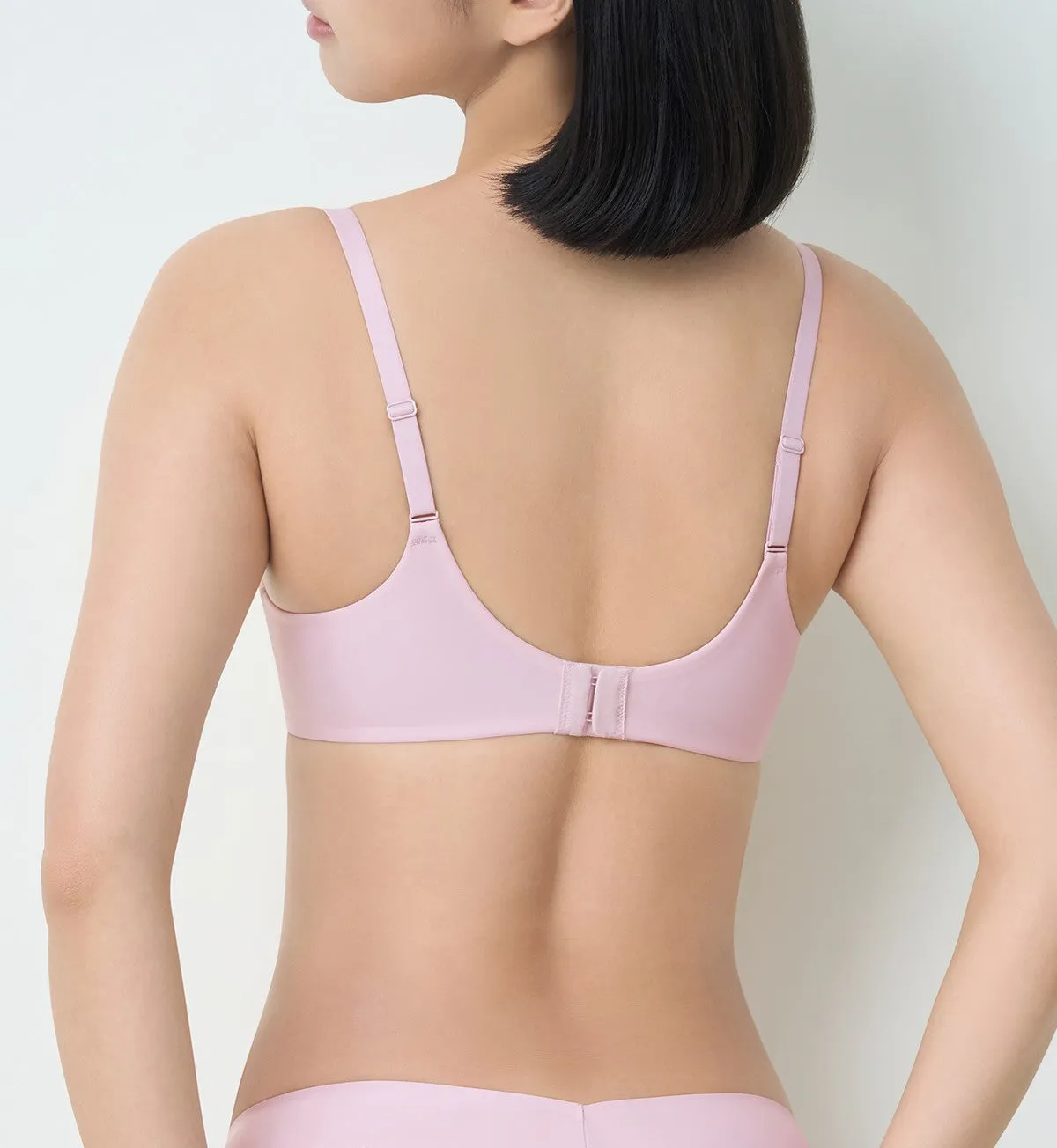 Body Make Up Illusion Lace Wired Push Up Deep V Bra