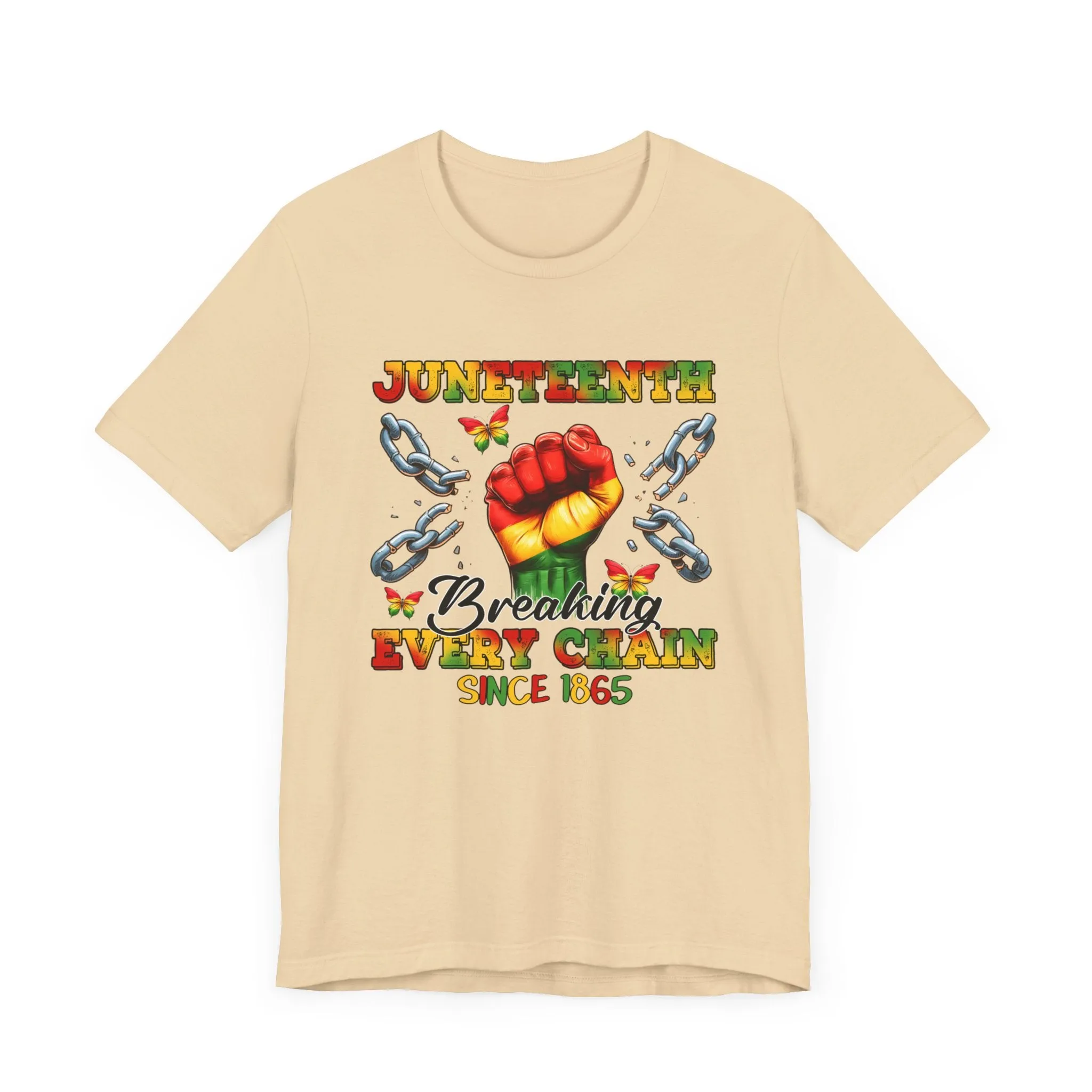 Breaking Chains Since 1865: Unisex Juneteenth Tee