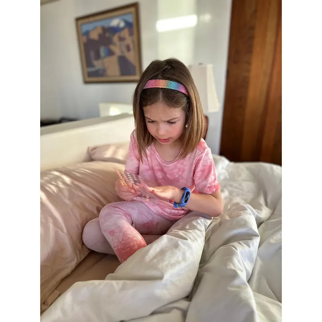 Bubble Gum Tie Dye Kids Snuggle Dress