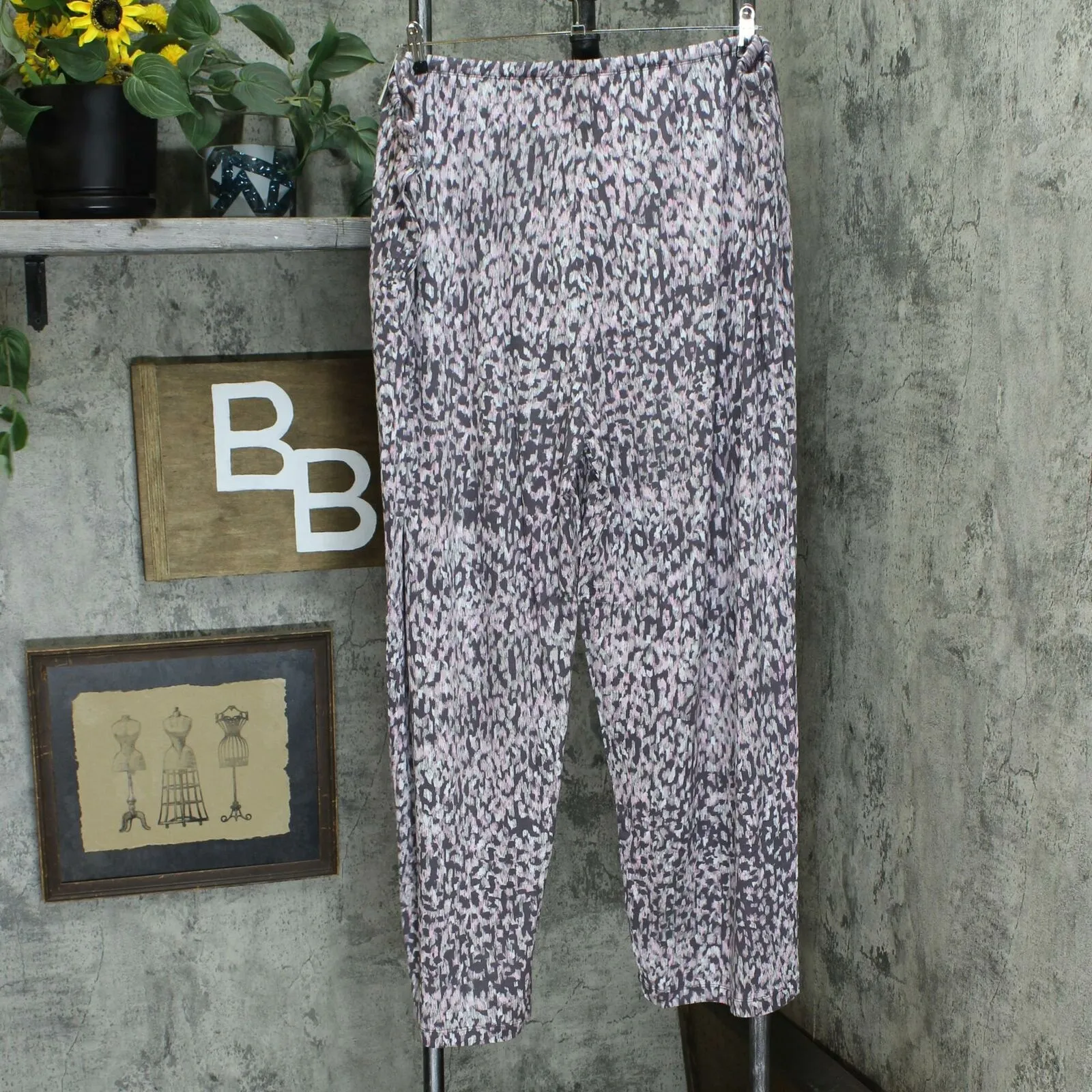 Carole Hochman Women's Rayon Spandex Satin Trim Pajama Set