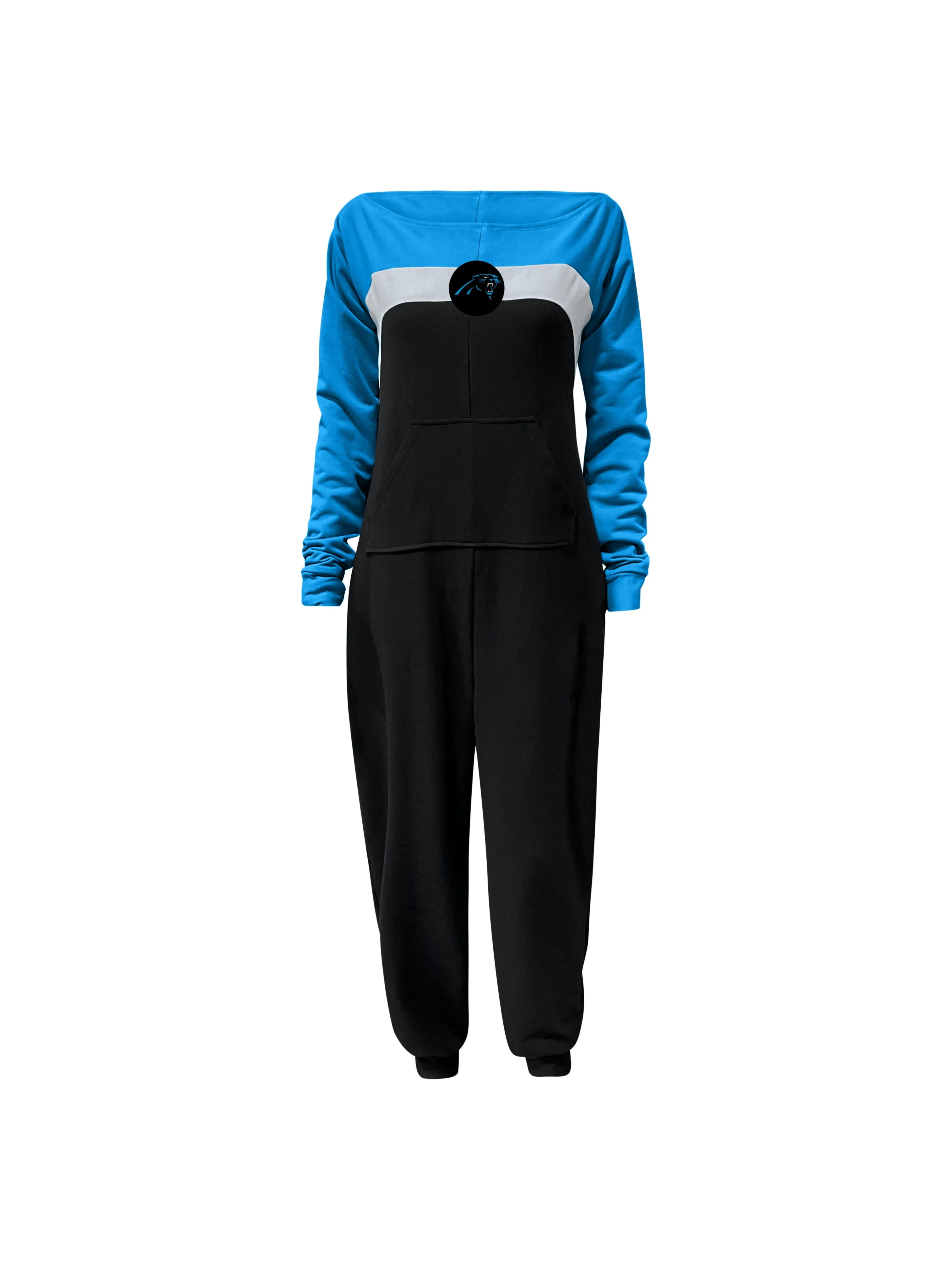 Carolina Panthers Color Block Jumpsuit