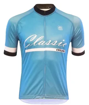 Classic Cycling  Women's Fondo Jersey - Blue