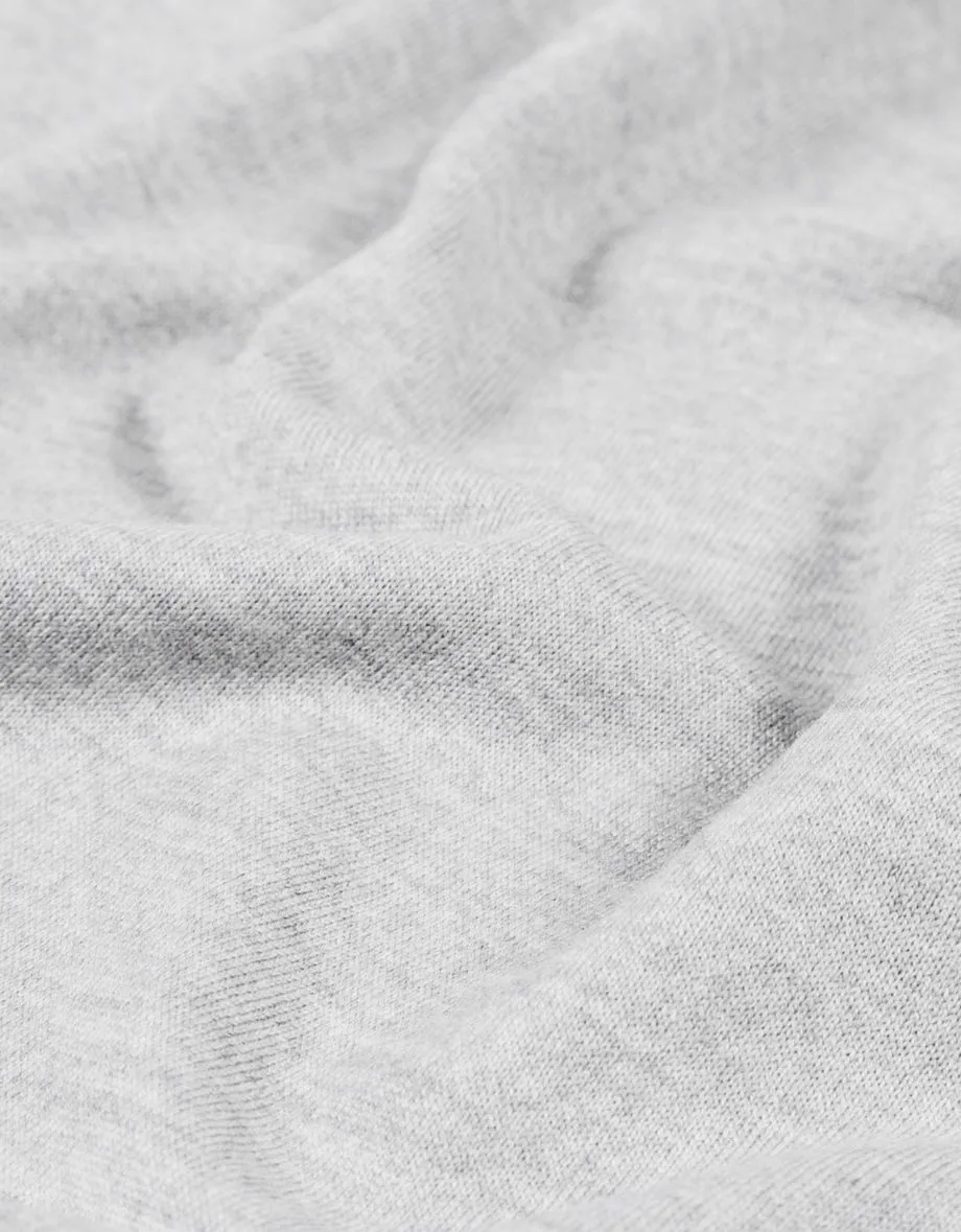 Classic Organic Women light Tee in snow melange