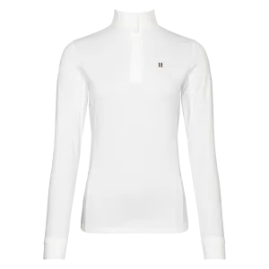 Classic Women's Long-Sleeved Show Shirt with Standing Collar