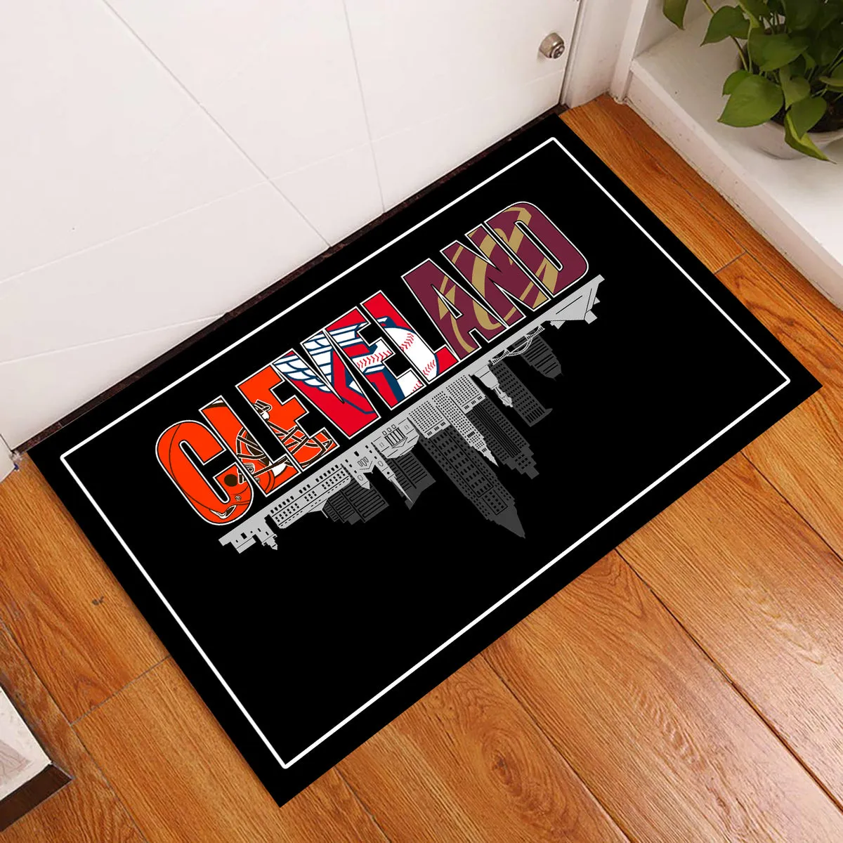 Cleveland Sports - Anti Slip Indoor Doormat