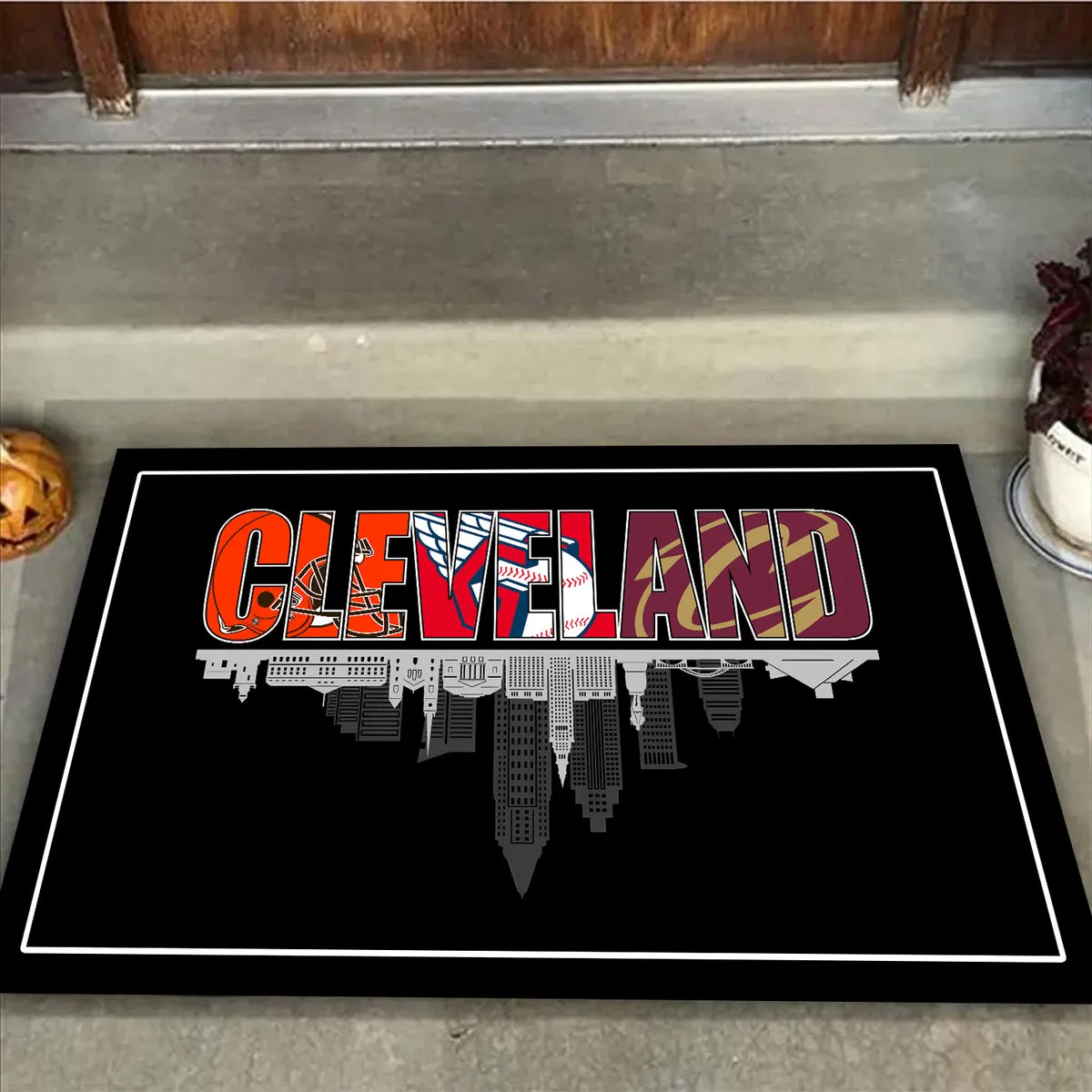 Cleveland Sports - Anti Slip Indoor Doormat