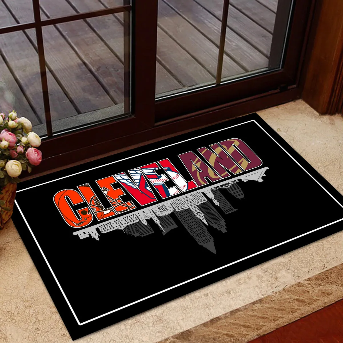 Cleveland Sports - Anti Slip Indoor Doormat