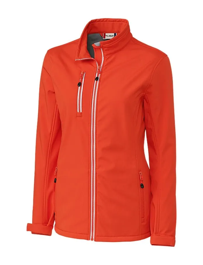 Clique Women's Telemark Stretch Softshell Full Zip Jacket