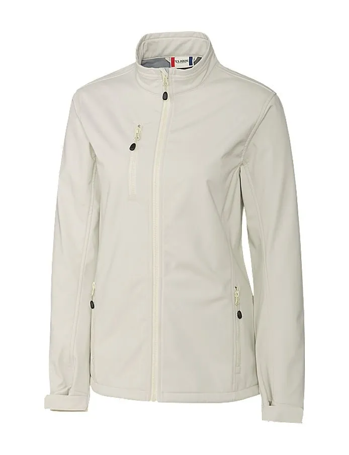 Clique Women's Telemark Stretch Softshell Full Zip Jacket