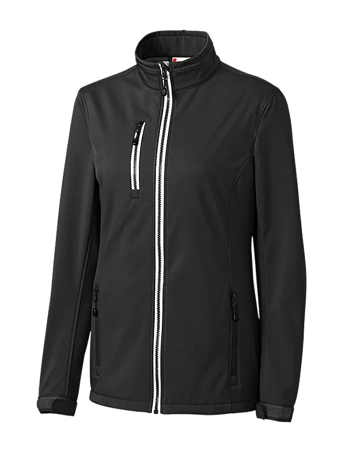 Clique Women's Telemark Stretch Softshell Full Zip Jacket