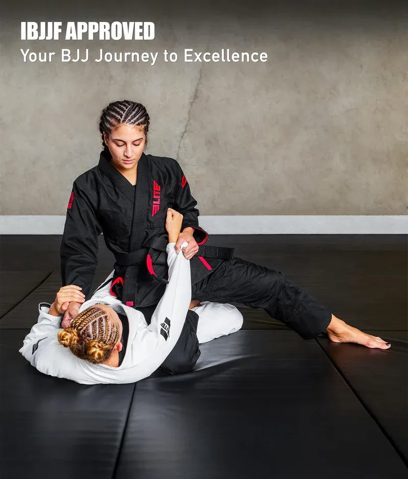 Core Black Brazilian Jiu Jitsu Womens BJJ Gi