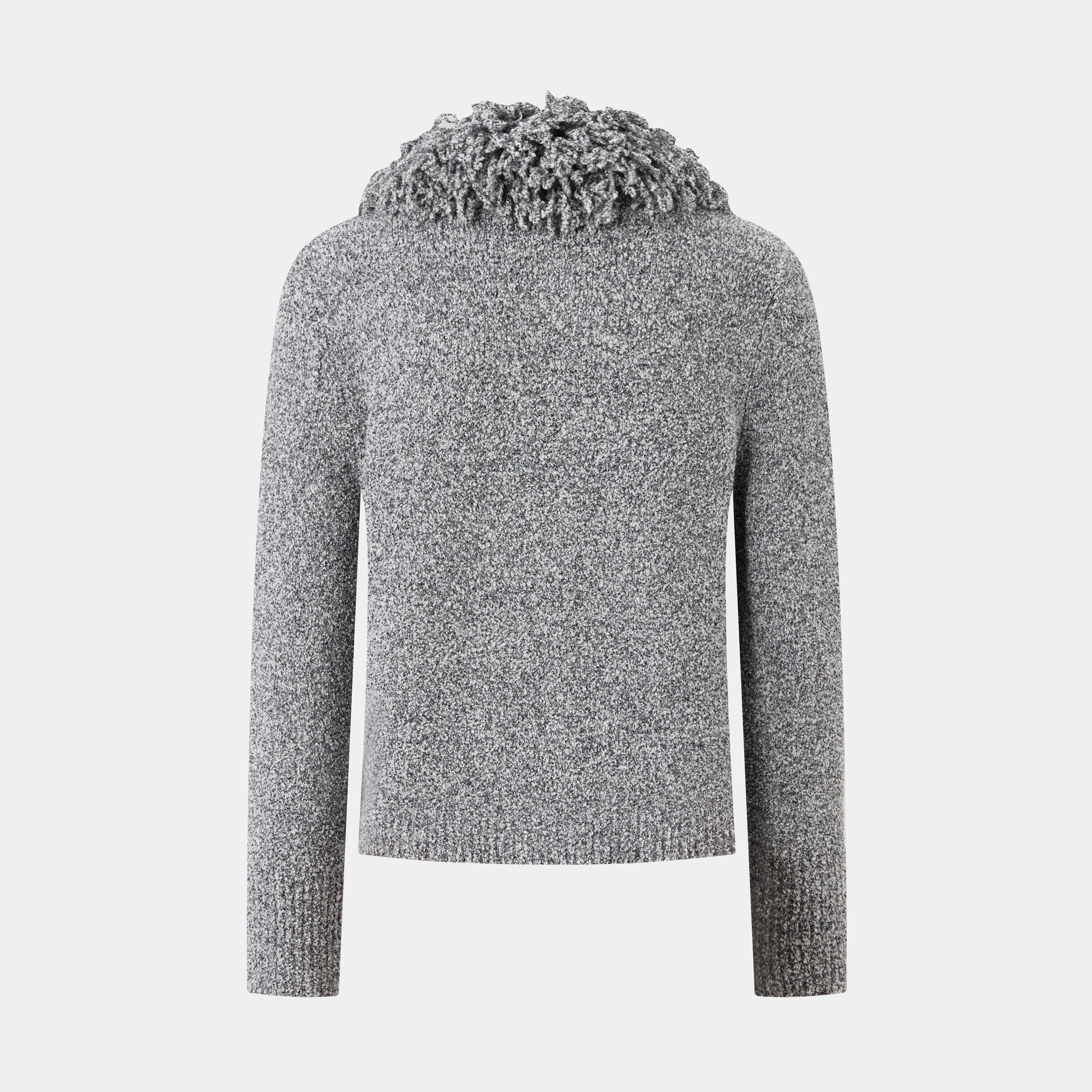 COTTON WOOL BLENDED CARDIGAN